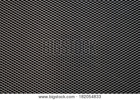 Grid background black and white, detail texture