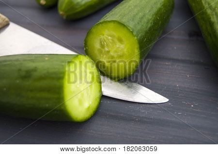 Cucumber, organic natural sailor cucumber pictures, cutting a cucumber with a knife, cucumber pictures on different topics