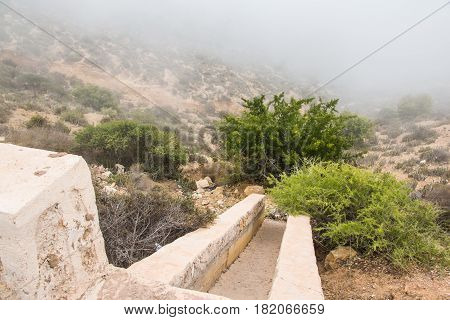 Yellow Mountains And Beautiful Panoramic View