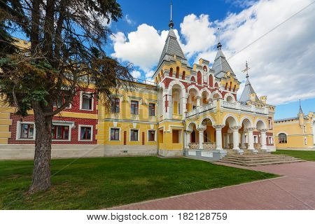 mansion of baron Von Dervis in village Kiritzi, Russia, 1889-1907