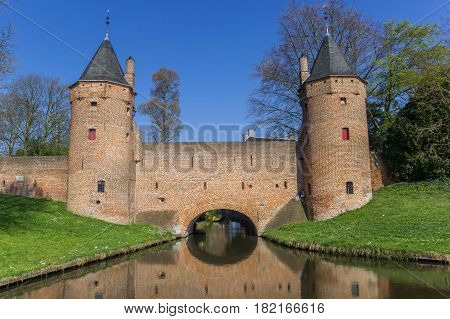Water Gate Monikkendam In Historic Amersfoort