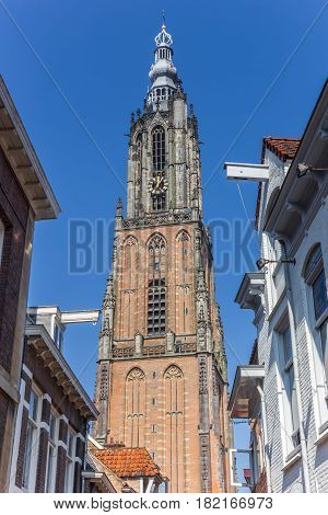 Medieval Church Tower Onze Lieve Vrouwetoren