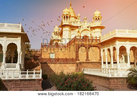 The Jaswant Thada Is A Cenotaph Located In Jodhpur, In The India