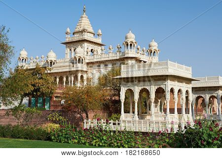 The Jaswant Thada Is A Cenotaph Located In Jodhpur, In The Indian State Of Rajasthan, India.