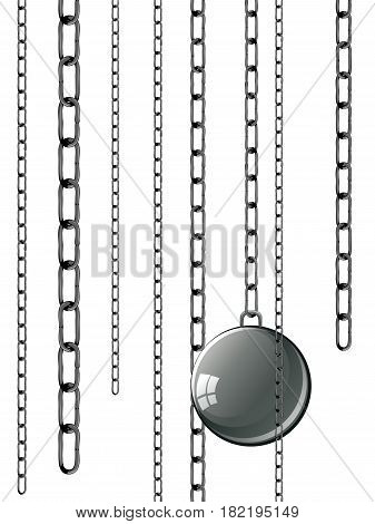 Vintage Prison Shackles