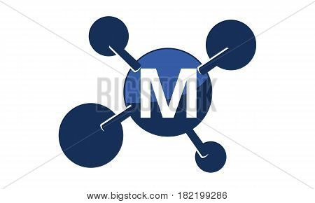 Synergy Logo connection Together Science Initial M