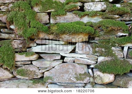 Drystone væg