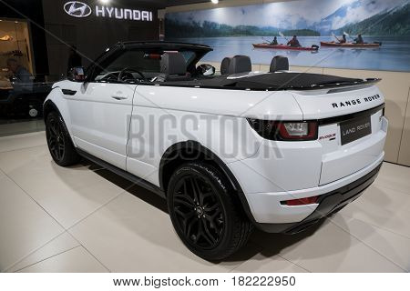 Range Rover Evoque Convertible Car