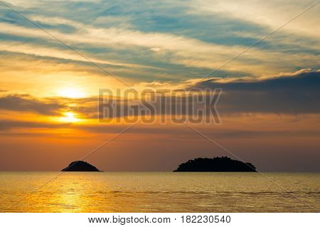 Tropical Sunset On Koh Chang