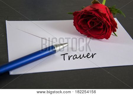 trauer - the german word for  dolefulness