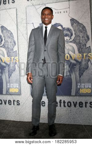 LOS ANGELES - APR 4:  Jovan Adepo at the Premiere Of HBO's 