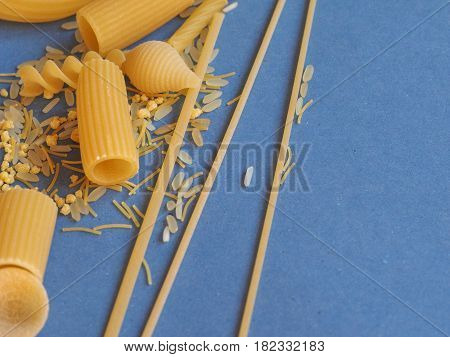 Traditional Italian Pasta With Copy Space