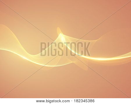 Abstract orange flame vector mesh background. Futuristic technology style. Elegant background for business presentations. Flying debris. eps10