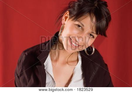 Portrait smile