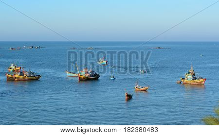 Landscape Of Mui Ne Bay In Southern Vietnam
