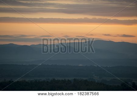 Thailand Lampang Landscpae View Sunrise