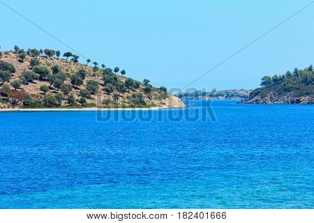Summer Sithonia Coast, Chalkidiki.