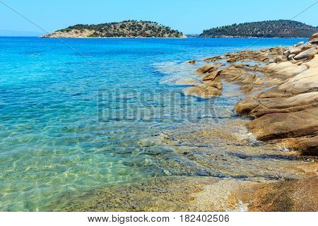 Summer Sithonia Coast, Chalkidiki.