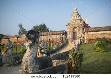 Thailand Lampang Wat Prathat Lampang Luang