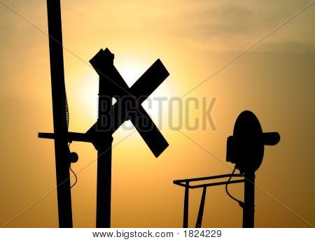 Crossing Silhouette