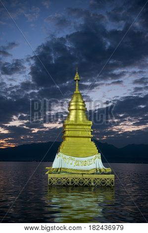Thailand Phayao Lake Phayanak Naga Statue