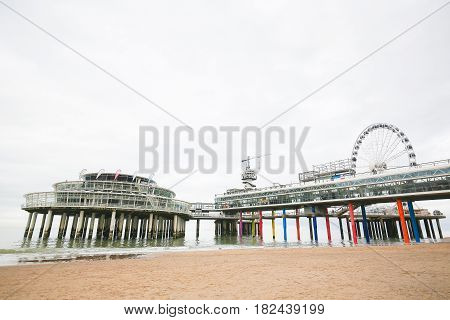 Scheveningen Pier At Scheveningen, The Netherlands