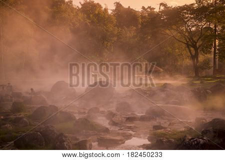Thailand Lampang Jaesorn Hotsprings