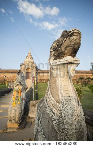 Thailand Lampang Wat Prathat Lampang Luang