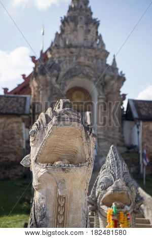 Thailand Lampang Wat Prathat Lampang Luang