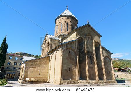 Samtavro Transfiguration Orthodox Church In Mtskheta, Georgia