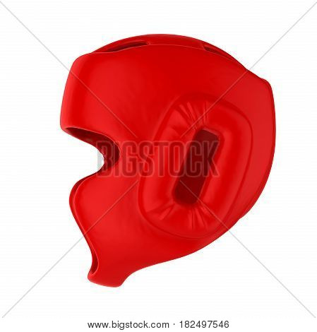 Boxing Headgear isolated on white background. 3D render