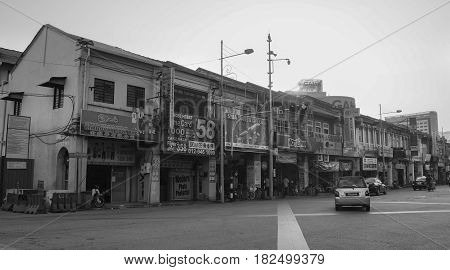 Old Buildings In Georgetown, Malaysia
