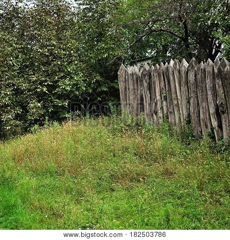 beautiful summer landscape in south of Russia