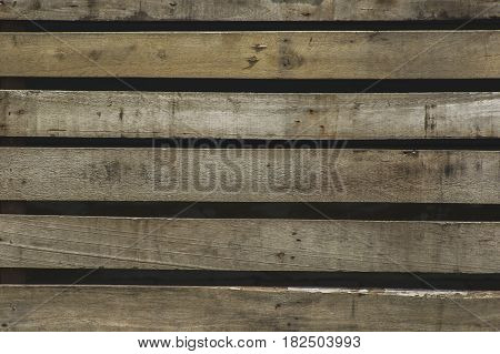 Old wood frence texture background Vintage tone.