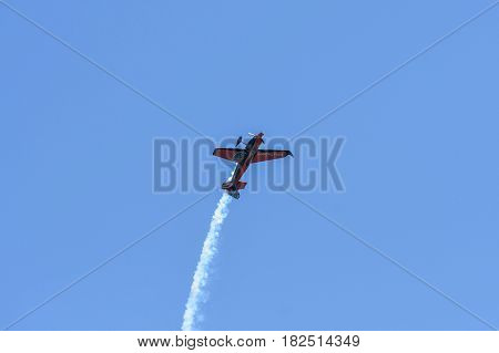 Nicolas Ivanoff Of France Performs During Red Bull Air Race