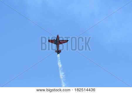 Nicolas Ivanoff Of France Performs During Red Bull Air Race