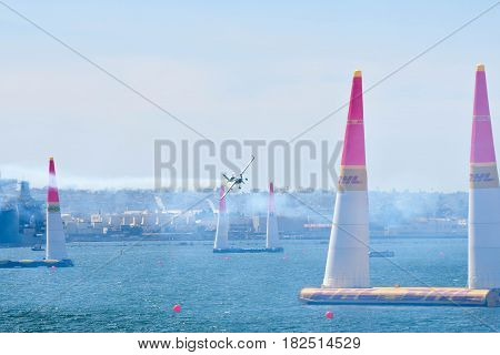 Matthias Dolderer Of German Performs During Red Bull Air Race