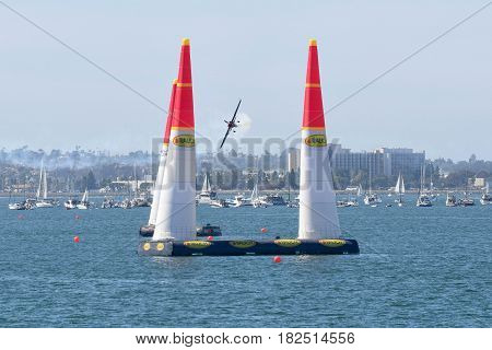 Nicolas Ivanoff Of France Performs During Red Bull Air Race
