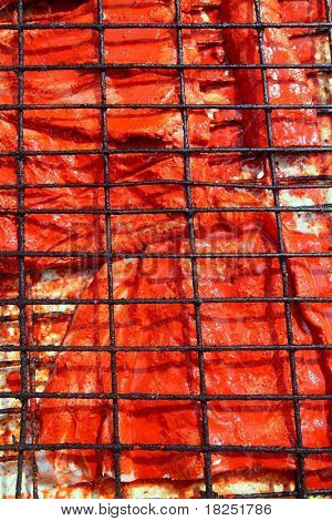 grilované rybí filé achiote červená omáčka tikinchik mayské Mexiko recept