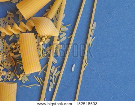 Traditional Italian Pasta With Copy Space