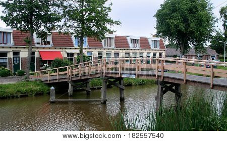 Elfsteden-bridge In Franeker