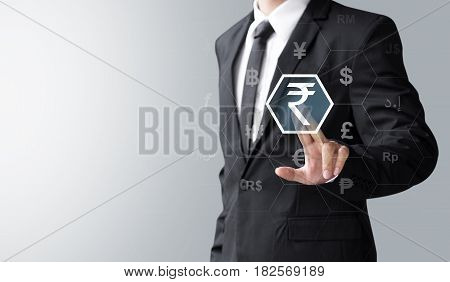 Business Man Select India Rupee