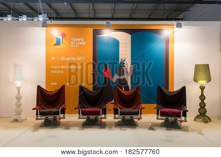 Prees Room At Tempo Di Libri In Milan, Italy
