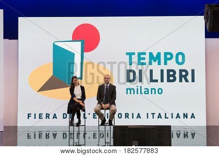 Journalists At Tempo Di Libri In Milan, Italy