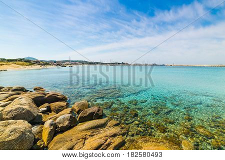 Clouds over Spiaggia del Riso in Sardinia