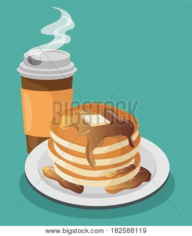 dessert muffin sweet icon vector illustration design