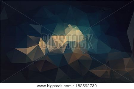 geometric pattern, triangles abstract background polygonal design