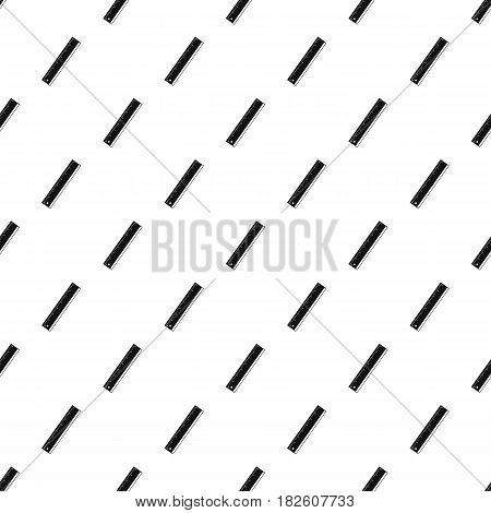 Yardstick pattern seamless in simple style vector illustration
