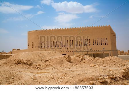 Streets of the old city Diriyah near Ar Riyadh, Kingdom of Saudi Arabia