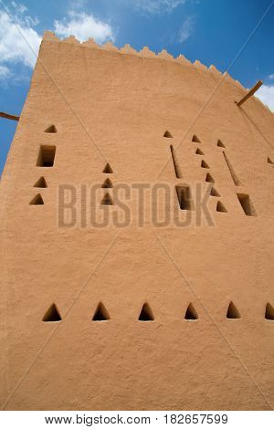 Streets of the old city Diriyah near Ar Riyadh, Kingdom of Saudi Arabia